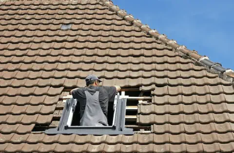 Pose de velux - Mouettes